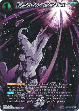 Majin Buu's Human Extinction Attack [BT9-134] | Cracking-Singles