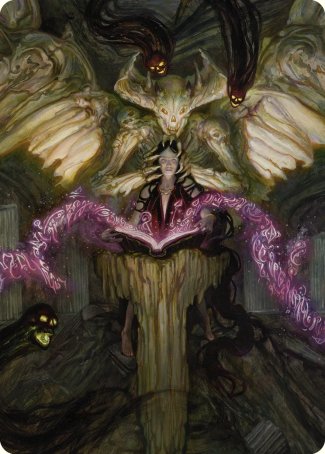 Demonic Tutor Art Card [Commander Masters Art Series] | Cracking-Singles
