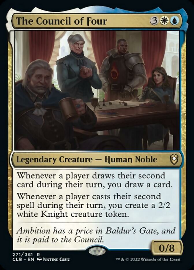 The Council of Four [Commander Legends: Battle for Baldur's Gate] | Cracking-Singles