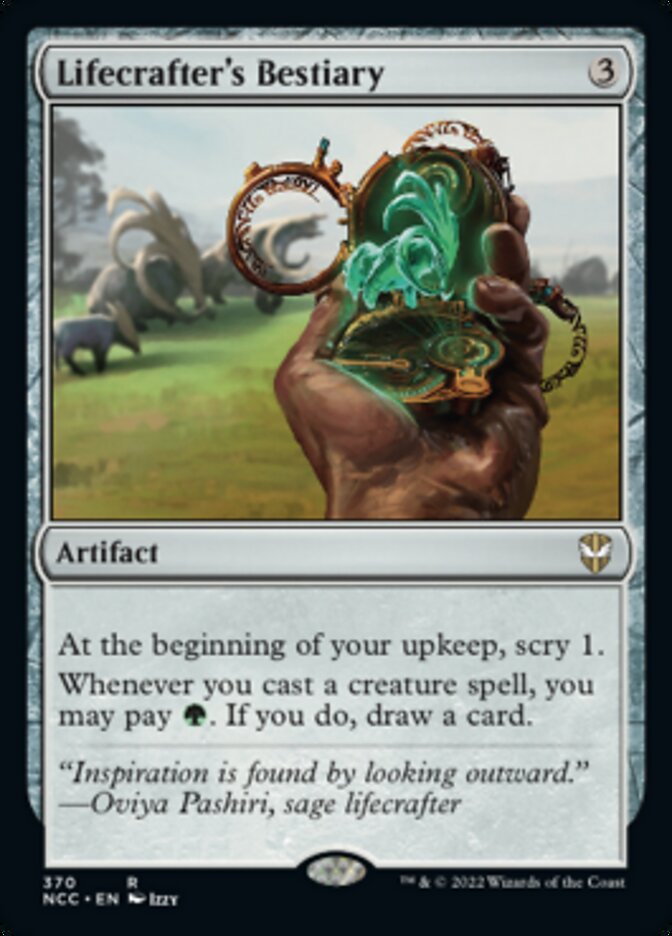 Lifecrafter's Bestiary [Streets of New Capenna Commander] | Cracking-Singles