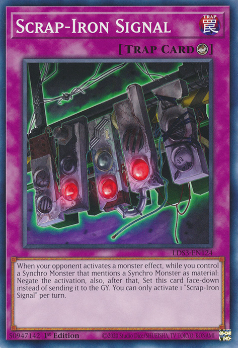 Scrap-Iron Signal [LDS3-EN124] Common | Cracking-Singles