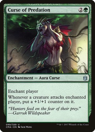 Curse of Predation [Commander Anthology] | Cracking-Singles