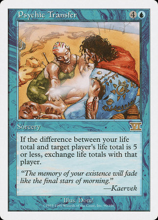 Psychic Transfer [Classic Sixth Edition] | Cracking-Singles