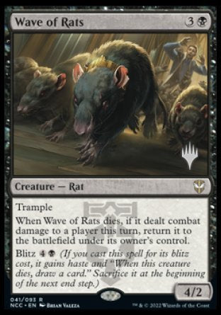 Wave of Rats (Promo Pack) [Streets of New Capenna Commander Promos] | Cracking-Singles