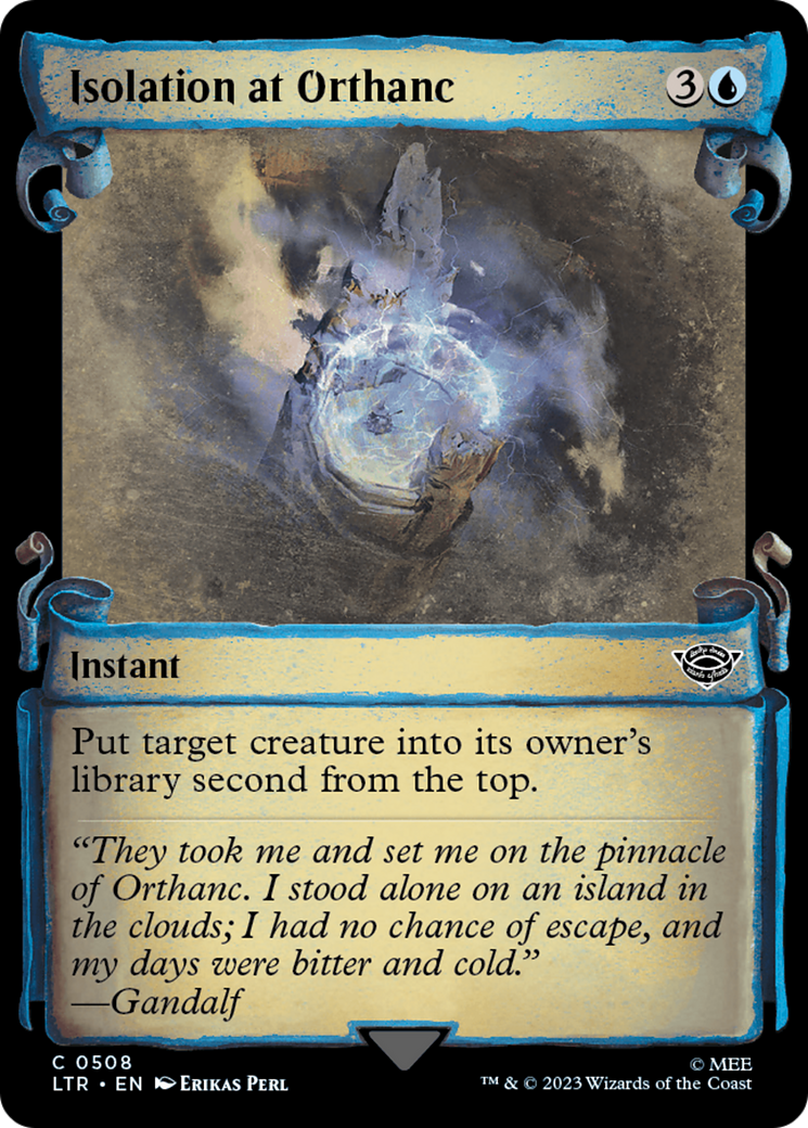 Isolation at Orthanc [The Lord of the Rings: Tales of Middle-Earth Showcase Scrolls] | Cracking-Singles