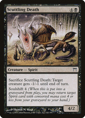 Scuttling Death [Champions of Kamigawa] | Cracking-Singles