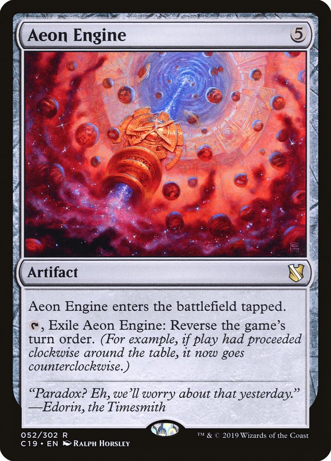 Aeon Engine [Commander 2019] | Cracking-Singles