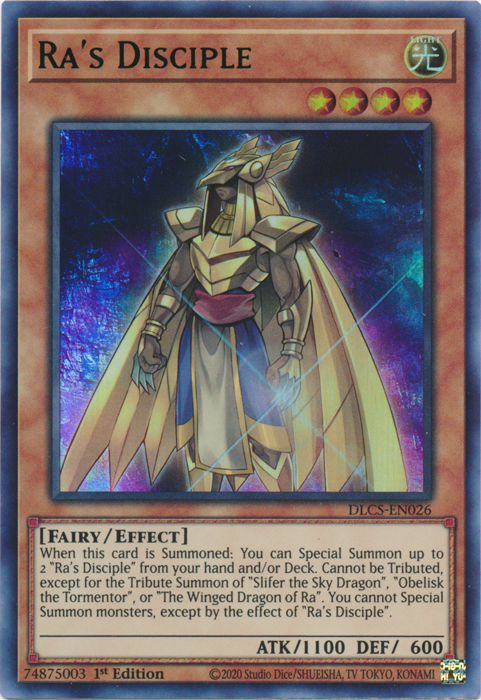 Ra's Disciple (Green) [DLCS-EN026] Ultra Rare | Cracking-Singles