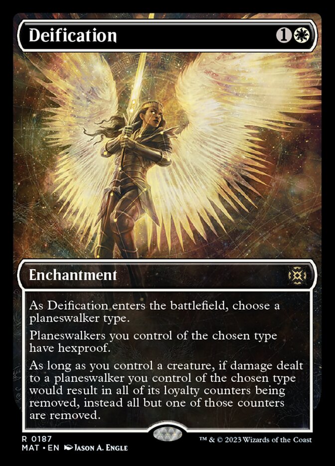 Deification (Showcase Halo Foil) [March of the Machine: The Aftermath] | Cracking-Singles