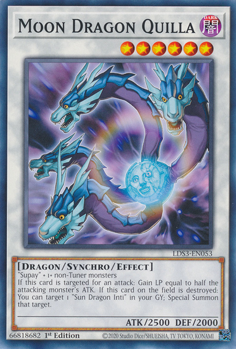 Moon Dragon Quilla [LDS3-EN053] Common | Cracking-Singles