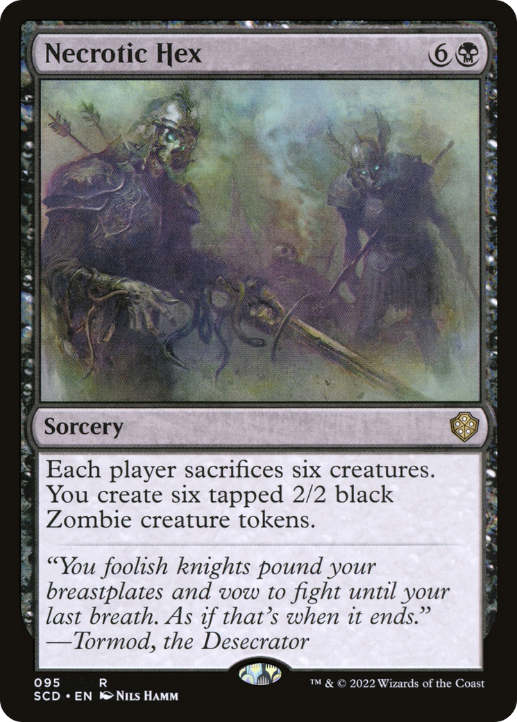Necrotic Hex [Starter Commander Decks] | Cracking-Singles