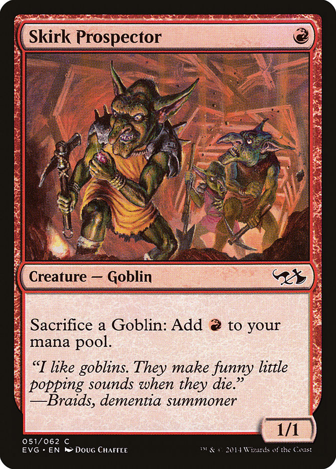 Skirk Prospector (Elves vs. Goblins) [Duel Decks Anthology] | Cracking-Singles