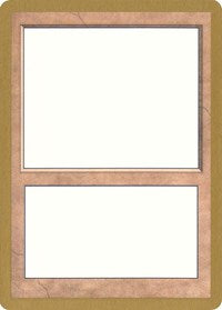 1998 World Championship Blank Card [World Championship Decks 1998] | Cracking-Singles