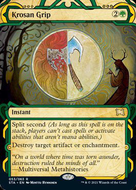 Krosan Grip (Etched Foil) [Strixhaven Mystical Archive] | Cracking-Singles