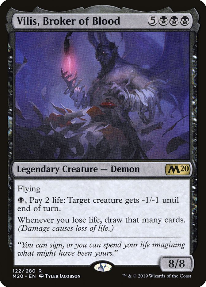 Vilis, Broker of Blood [Core Set 2020] | Cracking-Singles