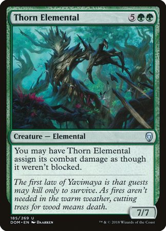 Thorn Elemental [Dominaria] | Cracking-Singles