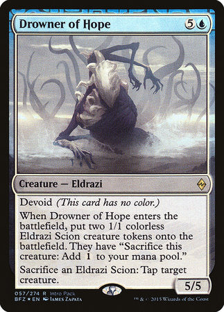 Drowner of Hope [Battle for Zendikar Promos] | Cracking-Singles