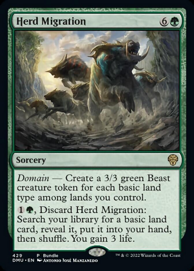 Herd Migration (Bundle) [Dominaria United] | Cracking-Singles