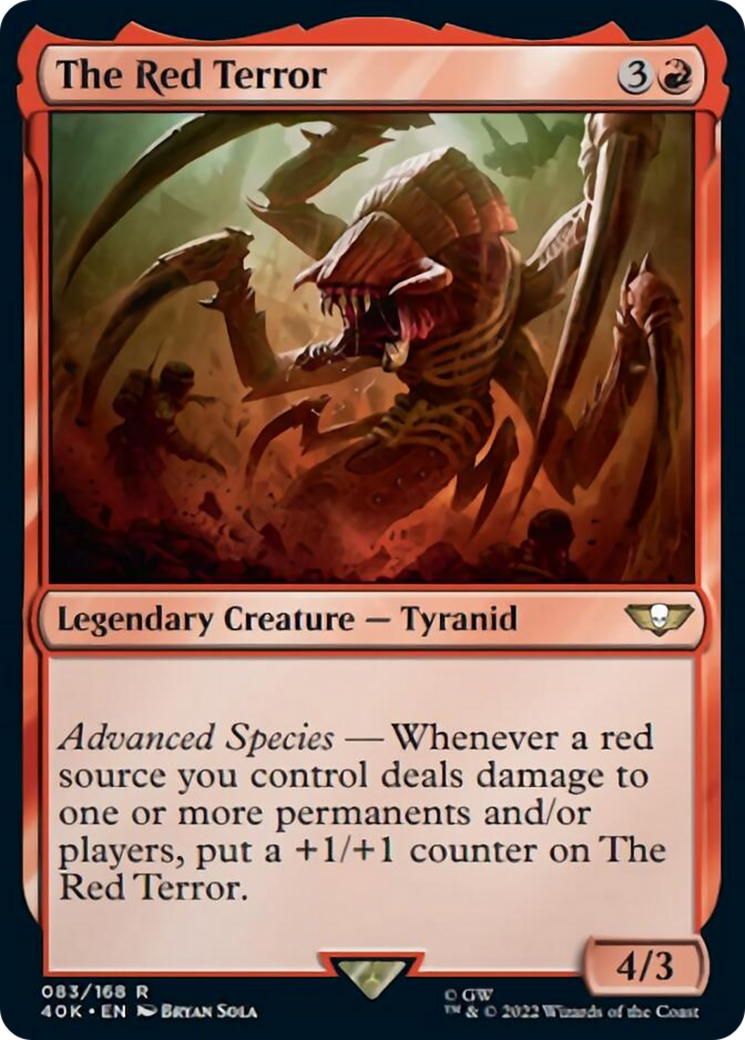 The Red Terror (Surge Foil) [Universes Beyond: Warhammer 40,000] | Cracking-Singles