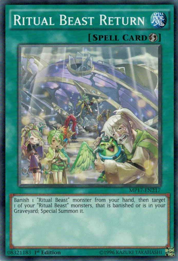 Ritual Beast Return [MP17-EN217] Common | Cracking-Singles