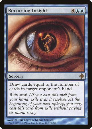 Recurring Insight [Rise of the Eldrazi] | Cracking-Singles