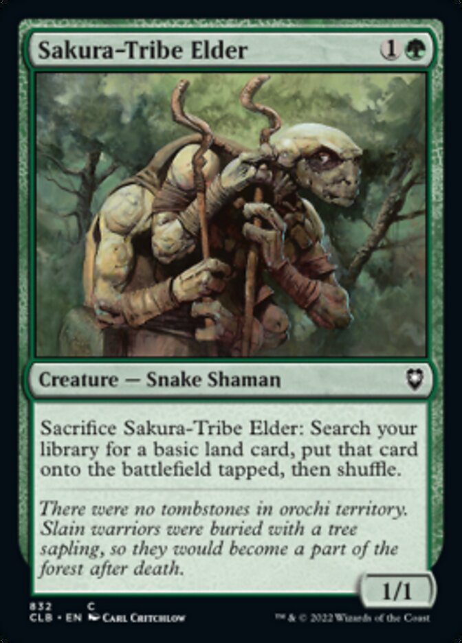 Sakura-Tribe Elder [Commander Legends: Battle for Baldur's Gate] | Cracking-Singles