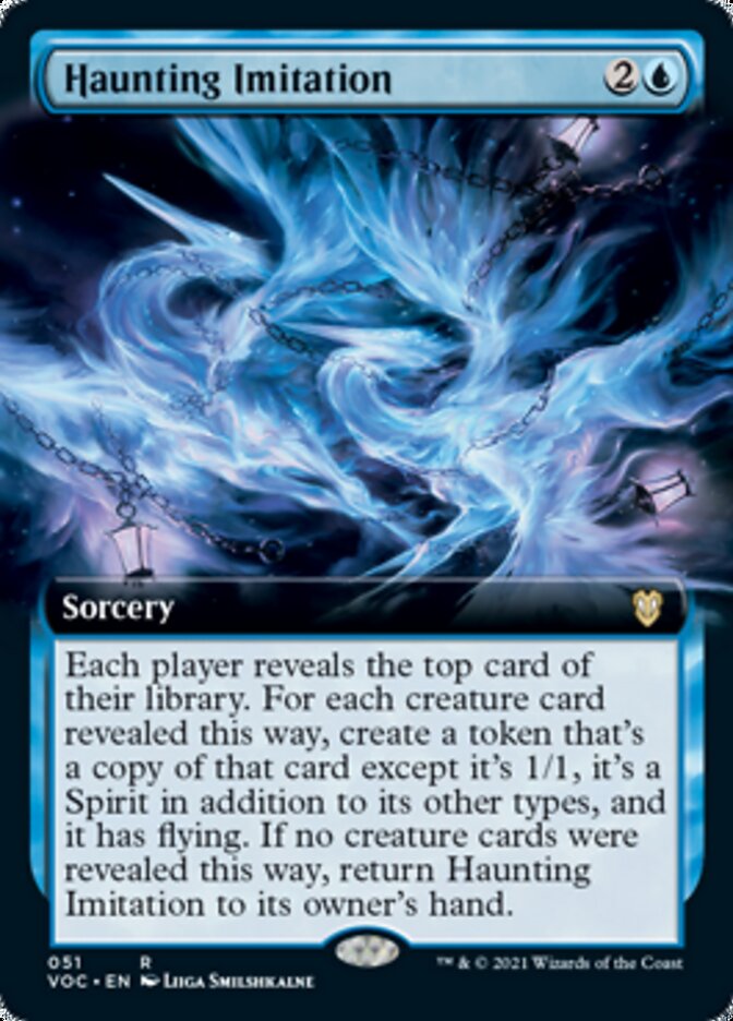 Haunting Imitation (Extended) [Innistrad: Crimson Vow Commander] | Cracking-Singles