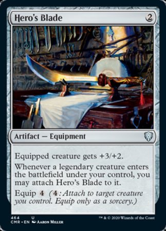 Hero's Blade (464) [Commander Legends] | Cracking-Singles
