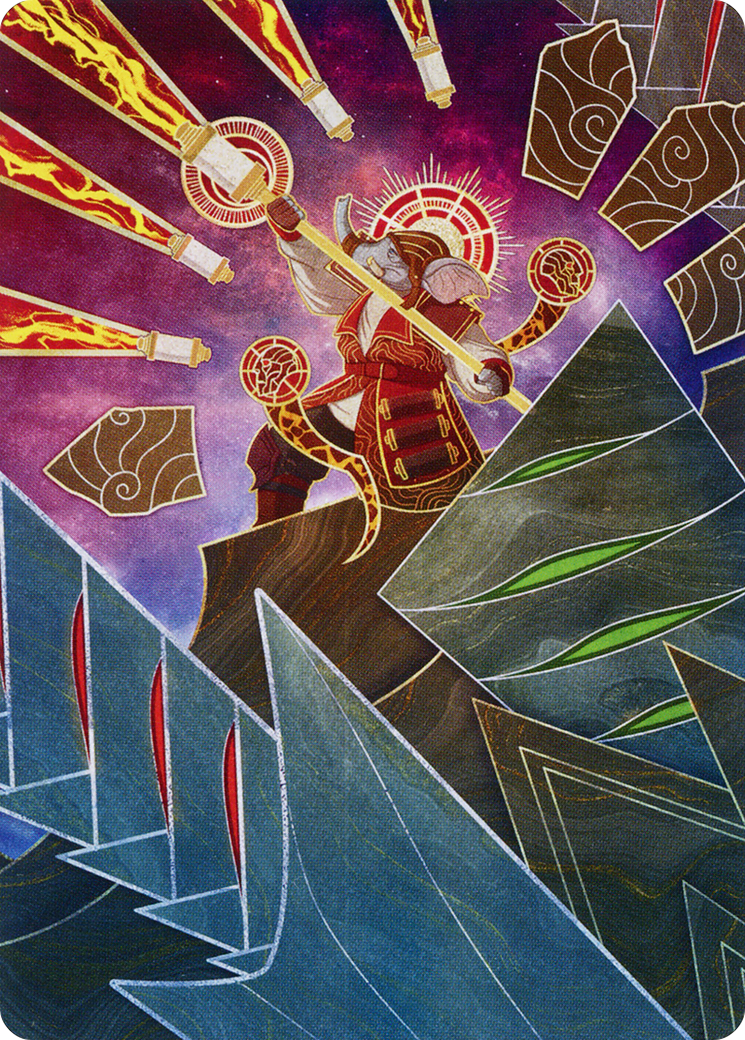 Quintorius, Loremaster Art Card (63) [March of the Machine Art Series] | Cracking-Singles