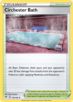 Circhester Bath (150/185) [Sword & Shield: Vivid Voltage] | Cracking-Singles