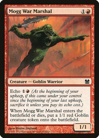 Mogg War Marshal [Modern Masters] | Cracking-Singles