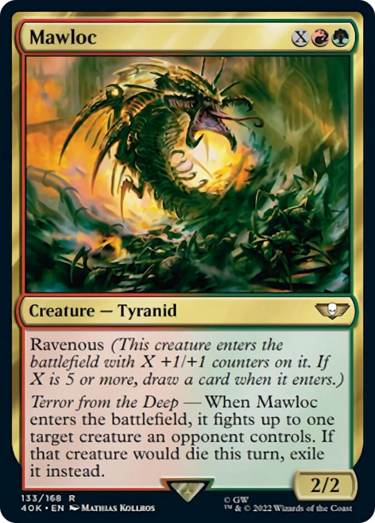Mawloc (Surge Foil) [Universes Beyond: Warhammer 40,000] | Cracking-Singles