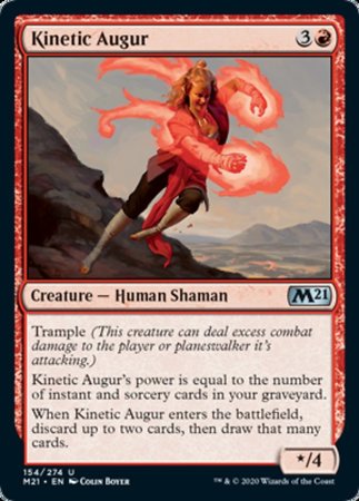 Kinetic Augur [Core Set 2021] | Cracking-Singles