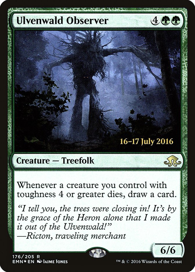 Ulvenwald Observer  [Eldritch Moon Prerelease Promos] | Cracking-Singles
