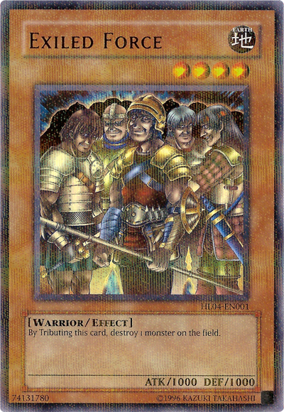 Exiled Force [HL04-EN001] Parallel Rare | Cracking-Singles