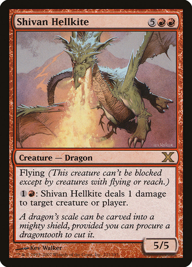 Shivan Hellkite [Tenth Edition] | Cracking-Singles