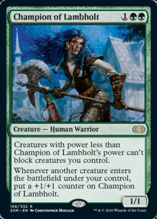 Champion of Lambholt [Double Masters] | Cracking-Singles
