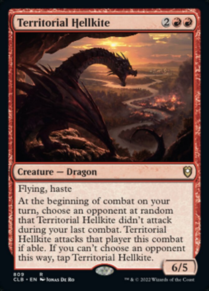 Territorial Hellkite [Commander Legends: Battle for Baldur's Gate] | Cracking-Singles