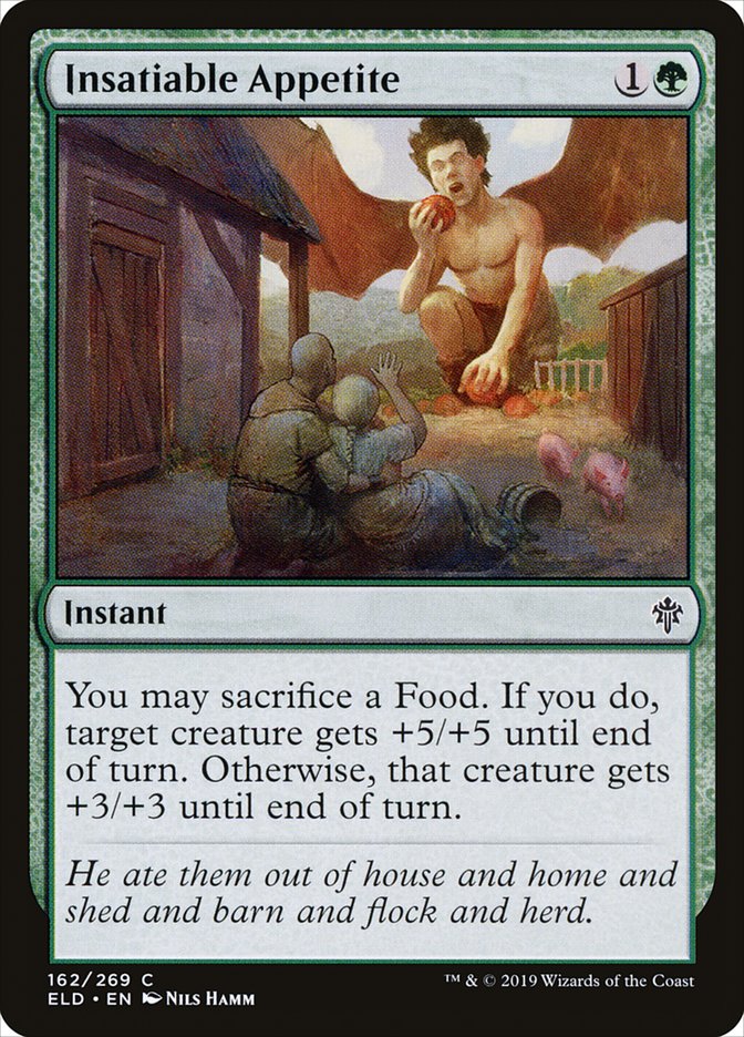 Insatiable Appetite [Throne of Eldraine] | Cracking-Singles