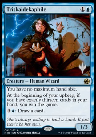 Triskaidekaphile (Promo Pack) [Innistrad: Midnight Hunt Promos] | Cracking-Singles