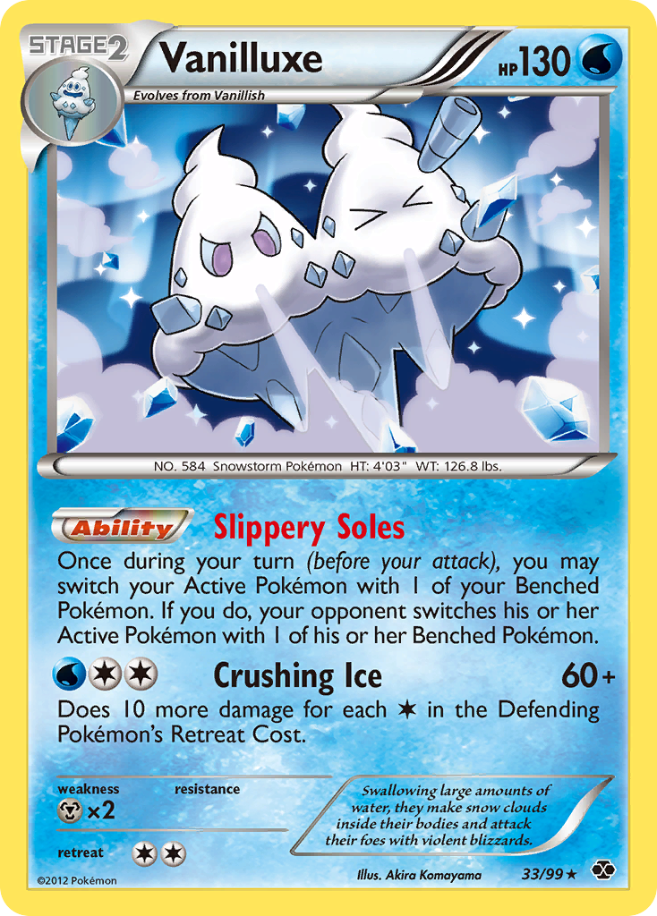 Vanilluxe (33/99) [Black & White: Next Destinies] | Cracking-Singles