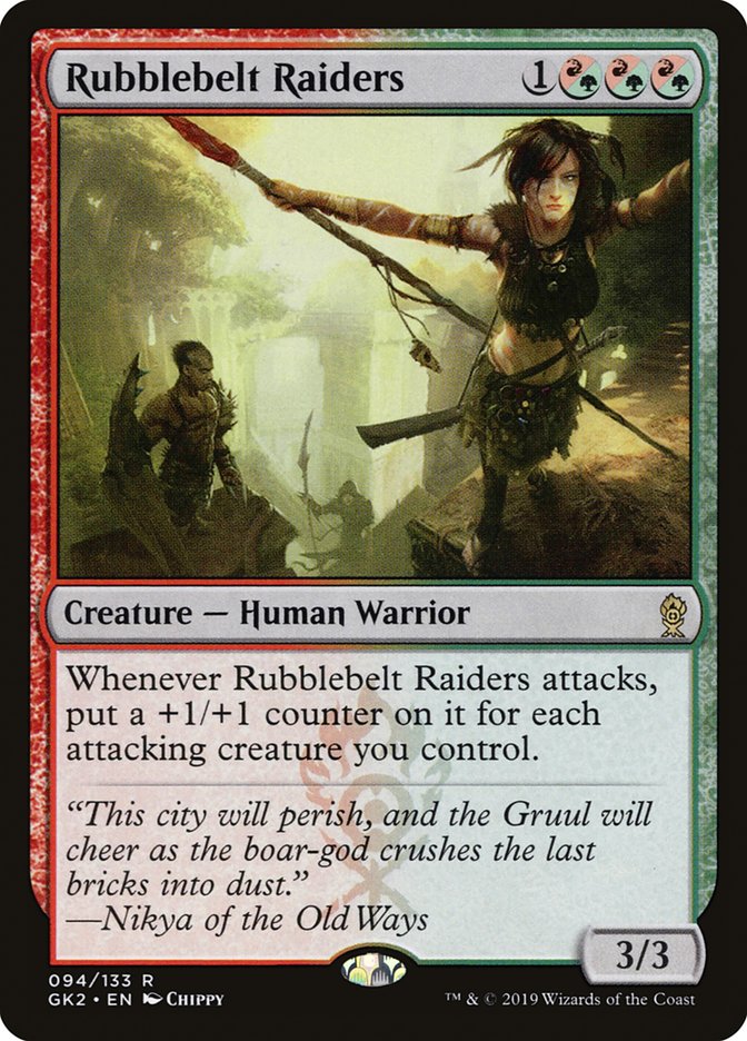 Rubblebelt Raiders [Ravnica Allegiance Guild Kit] | Cracking-Singles