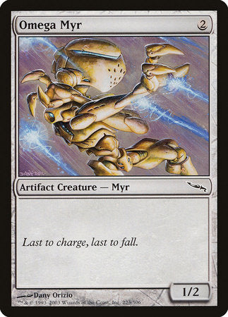 Omega Myr [Mirrodin] | Cracking-Singles