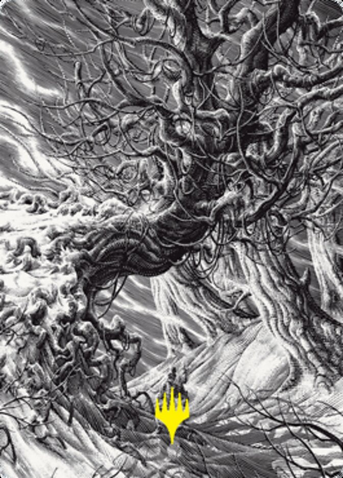Forest Art Card [Innistrad: Crimson Vow Art Series] | Cracking-Singles