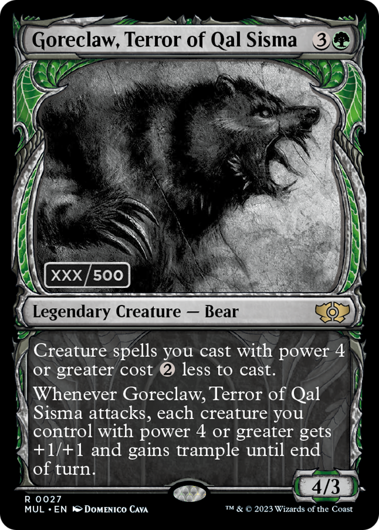 Goreclaw, Terror of Qal Sisma (Serialized) [Multiverse Legends] | Cracking-Singles