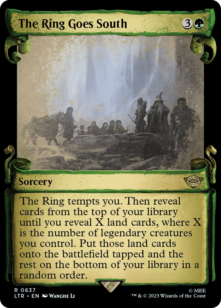 The Ring Goes South [The Lord of the Rings: Tales of Middle-Earth Showcase Scrolls] | Cracking-Singles