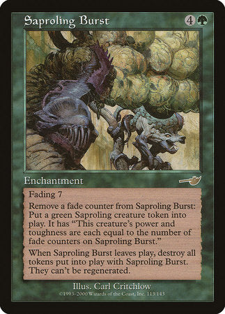 Saproling Burst [Nemesis] | Cracking-Singles
