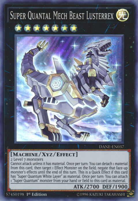Super Quantal Mech Beast Lusterrex [DANE-EN037] Super Rare | Cracking-Singles