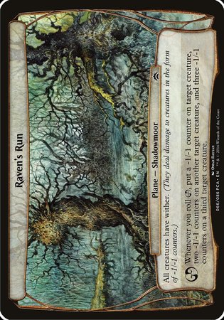 Raven's Run (Planechase Anthology) [Planechase Anthology Planes] | Cracking-Singles