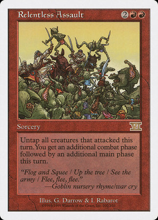 Relentless Assault [Classic Sixth Edition] | Cracking-Singles